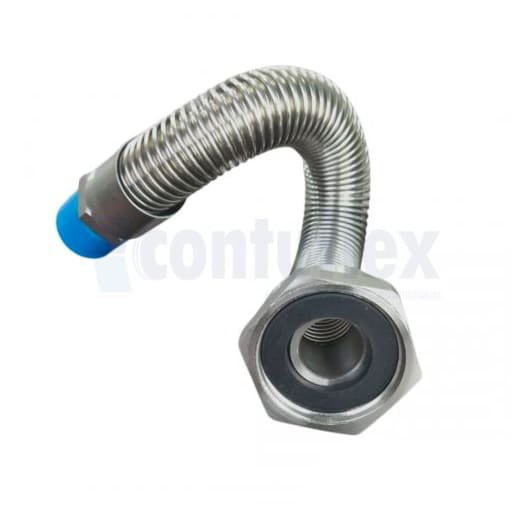 TUBO METALICO FLEXIVEL PARA MEDIDOR DE GAS